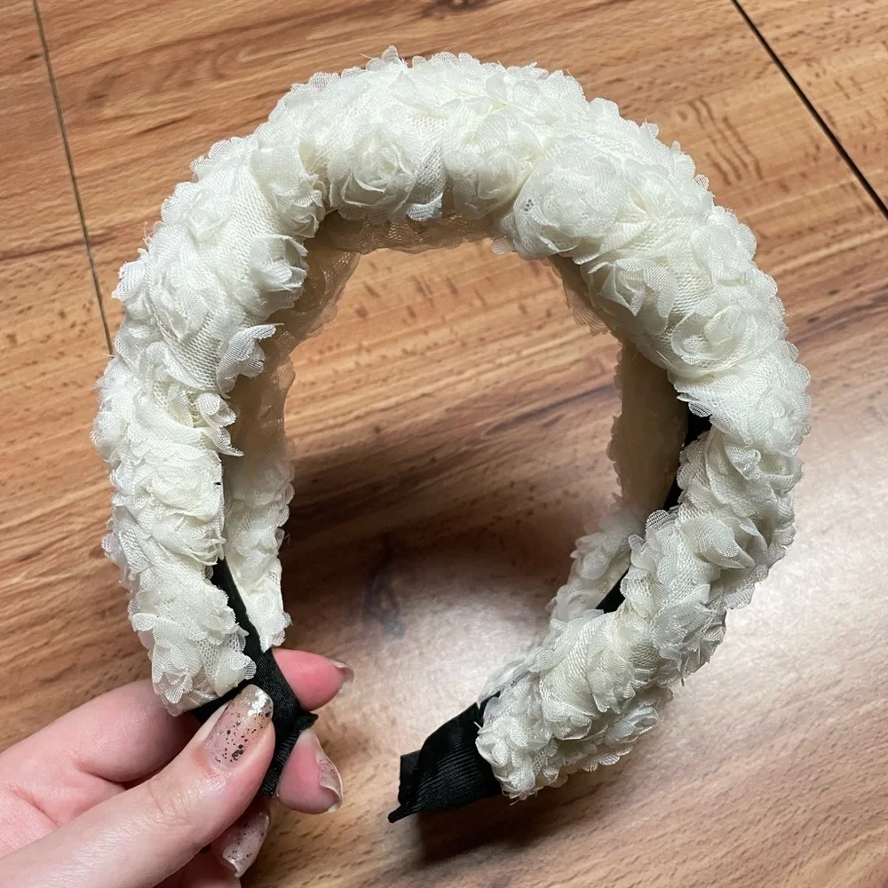 Thick Lace Braided Headband